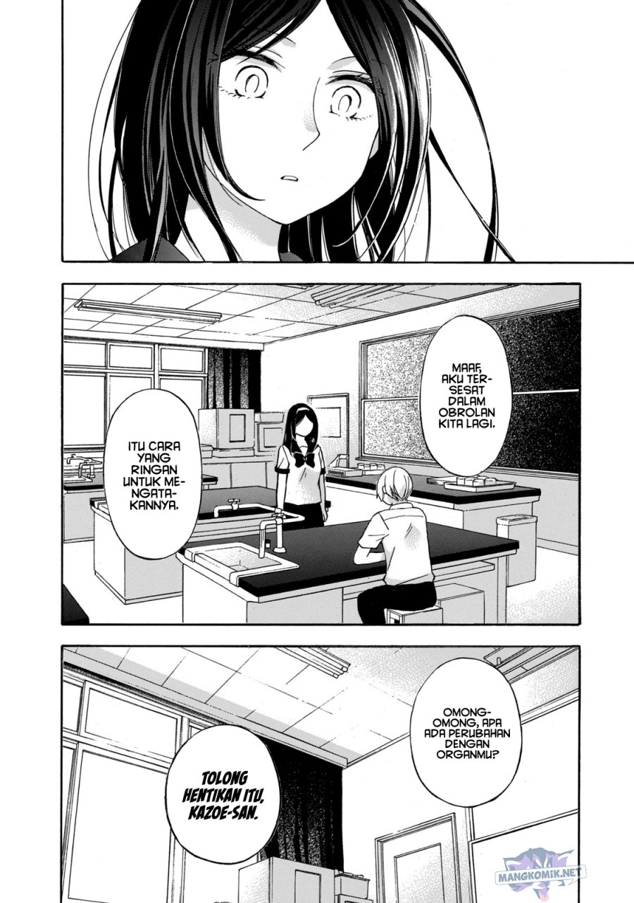 Hanazono and Kazoe’s Bizzare After School Rendezvous chapter 10
